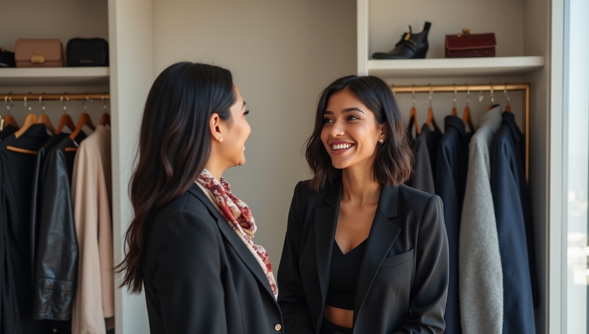 Styling Session in Progress